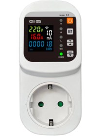 Resim JIUJI Kaçak Akım Voltaj ve Akım Korumalı Akıllı Priz 16A WiFi Akıllı Priz 