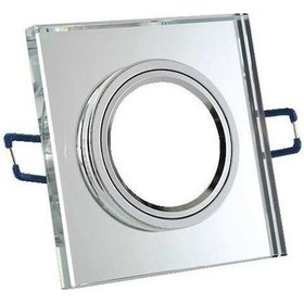 Resim YCL YC-2600 MR16 Cam Led Spot Kasası Kare 