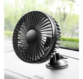 Resim CetKing Departure Araç Ön Cam ve Torpido Üzeri Araç Vantilatör Fan Soğutucu Masaüstü Vantilatör 