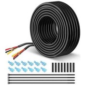 Resim Pazly 20aw 3 Çekirdekli 393.7 Pvc 12-24v Dc Yüksek Isı Dayanıklı Motorlu Araç Aydınlatma Kablo 