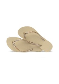 Resim Havaianas Slım Glıtter Iı Simli Parlak Parmak Arası Terlik 4146975 4146975 0154 Bej 