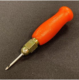 Resim Deri Hobi Dikiş Iğnesi Plastiik Saplı Biz Iğne Deri El Aleti 