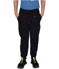 Resim Baglan Kız Çocuk Eşofman Altı Cepli 2 İplik Bel Paça Lastikli Bgl-st04629 Siyah 