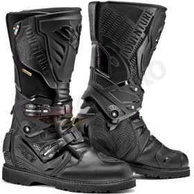 Resim Sidi Adventure 2 Gore-Tex motosiklet botu siyah 47 `+ Ücretsiz Gmoto 10in1 Çok Amaçlı Alet 