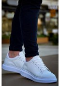 Resim Biçomi Kb-x500 Kuback Bağcıklı Beyaz Günlük Erkek Ayakkabı Beyaz 