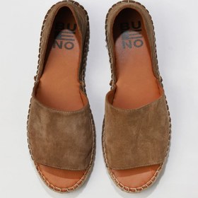 Resim Bueno Shoes Taba Süet Kadın Espadril Ayakkabı 01wq2413 