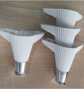 Resim decobay Kaliteli Ekonomik Lüks Koltuk Kanepe Mobilya Ayağı 4 Adet 12 Cm Nefes Model 