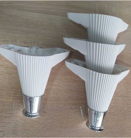 Resim decobay Kaliteli Ekonomik Lüks Koltuk Kanepe Mobilya Ayağı 4 Adet 12 Cm Nefes Model 