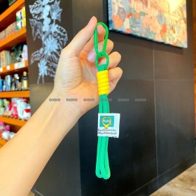 Resim Silver1 Gıoıo Yeni Sevimli Kedi Pençe Çapraz Giyinme Kurumi Bebek Araba Anahtarlık Büyük Kulak Köpek Çift Okul Çantası Hediye Anahtarlık Kolye (Yurt Dışından) 