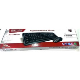 Resim RAYNOX Rx-km100 Usb Kablolu Klavye Ve Mouse Set 