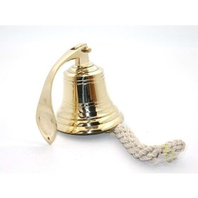 Resim Duvara Asmalı Pirinç Çan - 