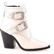 Resim Bambi Bej Hakiki Deri Kadin Bot & Bootie K0751002103 Bambi