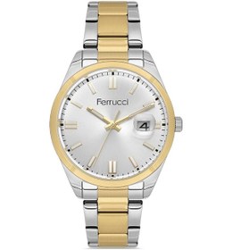 Resim Ferrucci Fer.03622m.07 Çelik Kordon Erkek Kol Saati Çok Renkli 