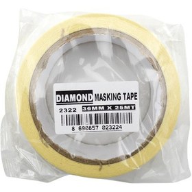 Resim Diamond Maskeleme Krepe Bandı 36mmx25m 1 Adet 