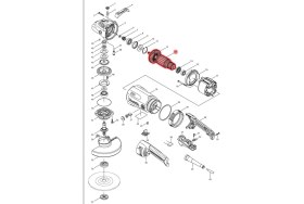 Resim Makita GA7030 Endüvi Rotor Kollektör Ürün Kodu 517828-4 