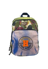 Resim Old Cotton Cargo Kaliteli Renkli Vintage Disayn Sırt Gezi Okul Seyahat Çantası 30 Cm X 42 Cm Mor 