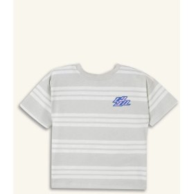 Resim DeFacto Regular Fit Kısa Kollu Gri Tişört Erkek Bebek H4799A526SM 