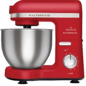 Resim Karaca Mastermaid Chef 5 L 1500 W Kırmızı Stand Mikser 