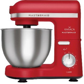 Resim Karaca Mastermaid Chef 5 L 1500 W Kırmızı Stand Mikser 