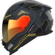 Resim Nexx X.wst 3 Fluence Mat Gri Neon Sarı Kapalı Kask 