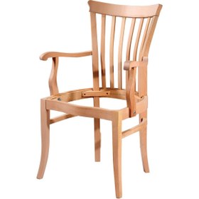 Resim Mobilya Baba Çukurova Berjer Cilasız Ham Ahşap 