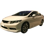 Resim Paşa Tuning Honda Civic FB7 2012 - 2015 Modulo Black Edition Yan Marşpiyel Seti (Plastik) 