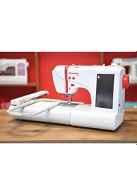 Resim Moonstar Model Es5 Ev Tipi Elektronik Dikiş Nakış Ve Piko Makinesi / Es5 Beyaz 
