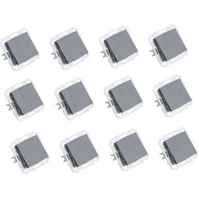 Resim Netelsan Byobu 12 ADET Füme Tekli Anahtar Çerçevesiz 