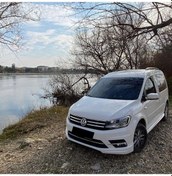 Resim Vw Volkswagen Caddy Ön Tampon Eki Karlık Boyasız 2015-2020 