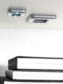 Resim Samet Aydınlatma Kare Led Spot M.Gri/G.Işığı 