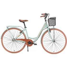 Resim Bisan Sorrento Şehir Bisikleti 44 Cm V 26 Jant 3 Vites Çağla Yeşili Gold Çağla Yeşili - Gold Çok Renkli 