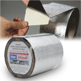 Resim Evimdeyokyok Simself Alüminyum Kaplı Oto Ses Yalıtım Bantı 60CM x 10MT 