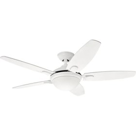 Resim HUNTER FAN - Contempo Beyaz - 132 Cm. Aydınlatmalı ve Uzaktan Kumandalı Tavan Vantilatörü 