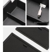 Resim Steellaar Zeekr x 2024 2023 Orta Konsol Düzenleyici Depolama Saklama Kutusu Için (Yurt Dışından) 