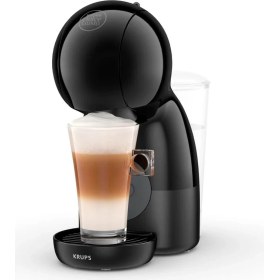 Resim Krups Dolce Gusto Krups Piccolo Xs Espresso Kahve ve Diğer Kapsül Içecekler Makinesi, Manuel, Siyah 