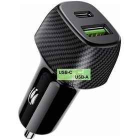 Resim Concord C-774 36w Pd - Qc 3.0 Usb Hızlı Fast Araç Çakmaklık Şarjı Metal 