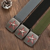 Resim Erkekler & Kadınlar için Otomatik Tokalı Ağır Hizmet Tipi Kayış - Geniş Yıldız Şeklindeki toka ve yıldız şekilli metal ucu ile dayanıklı ürün, açık hava etkinlikleri plaj partileri İÇİN UYGUN, Kadınlar için kemer tokaları,Örgülü Kemer,Erkekler için Tasarımcı Çantalar,Erkekler için esnek kemer,Kemer Kayışı,Büyük Beden Kemerler 