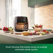 Resim Philips Xxl 7.3 Lt Geniş Hacimli Premium Airfryer - Fat Removal Teknolojisi, Maksimum Lezzet - Onerous Lambader Hediye 