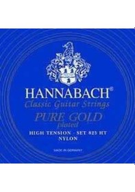 Resim Hannabach 825ht Klasik Gitar Teli High Tension Altın Kaplama Güçlü Projeksiyon 