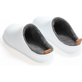 Resim Gezer 12464 Eva Içi Kürklü Islak Zemin Erkek Kışlık Ev Bahçe Sokak Iş Terliği 