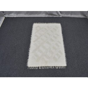 Resim Zehra Abla Halı Yeni El Dokuma Tek Renk Tiftik Yün Siirt Kilimi 6285 