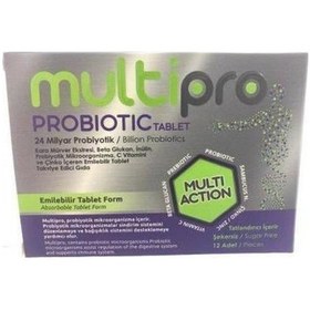 Resim Multipro Probiyotic 24 Emilebilir Tablet 
