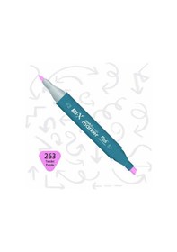 Resim Supertrend Supertrend Sketch Marker Duo Çift Uçlu Marker Kalem 263 Tender Purple 