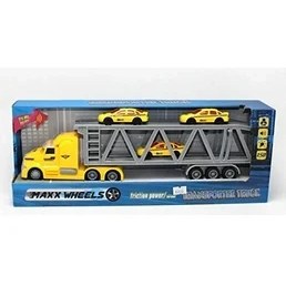 Resim Hype Store Maxx Wheels Sesli Işıklı Tır Transporter Araçlı Uçak/araba 36 cm 