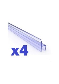 Resim Cam Balkon 8 Mm Şeffaf Fitil Küçük H 4 Adet 150 Cm 