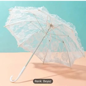 Resim Atay Garage Şemsiye 45-43 Ebatlarinda Gelin Düğün Nişan Çekimleri Özel Günlerde Resim Çekilmesi İçin İdealdir 