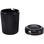 Resim Youtek Siyah Led Işıklı Akıllı Sigara Kutususu - Otomatik Açma/kapama, Isıtma Dayanıklı, Ev Ve Araç Kullanıma Uygun, Batarya Dahil 