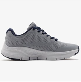 Resim Skechers Air Cooled Arch Fith Gray Sneaker Gri Günlük Spor Ayakkabı Gri 