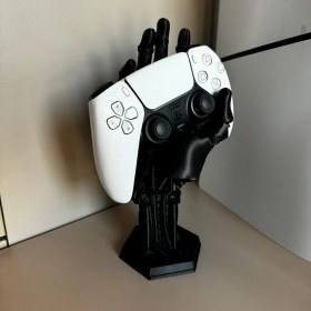 Resim Anytime 3D Cyberpunk Eli Oyun Konsolu Standı Playstation / Xbox Kol Tutucu 