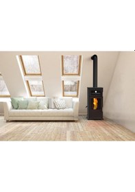 Resim GOLD 12 KW KUZİNE / MANUEL PELET VE ODUN SOBASI / BABA'S STOVE 